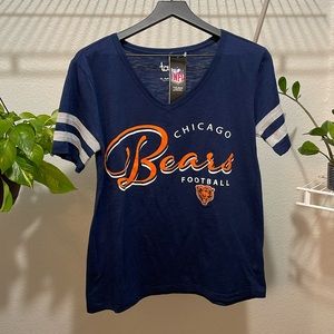 NFL touch brand women’s small quarter sleeve Chicago Bears shirt